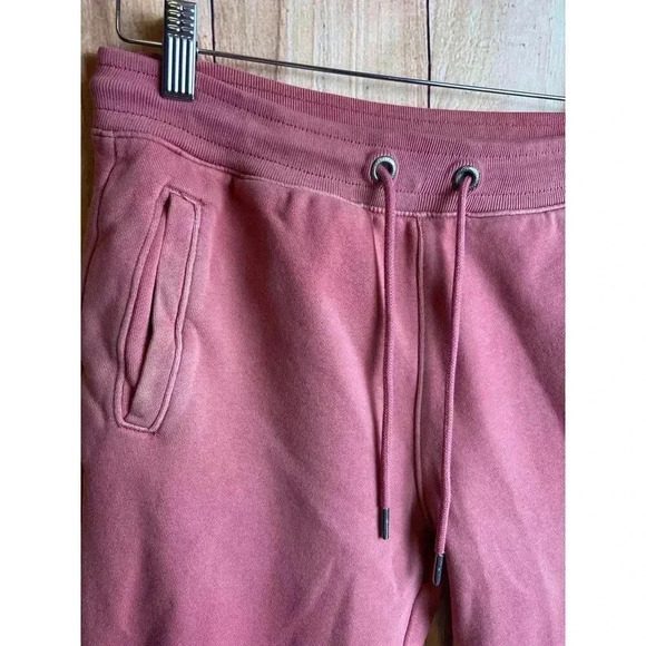 Aero Hygge Sweatpants Washed Out Orange Coral Color Women's Size S - Picture 2 of 6